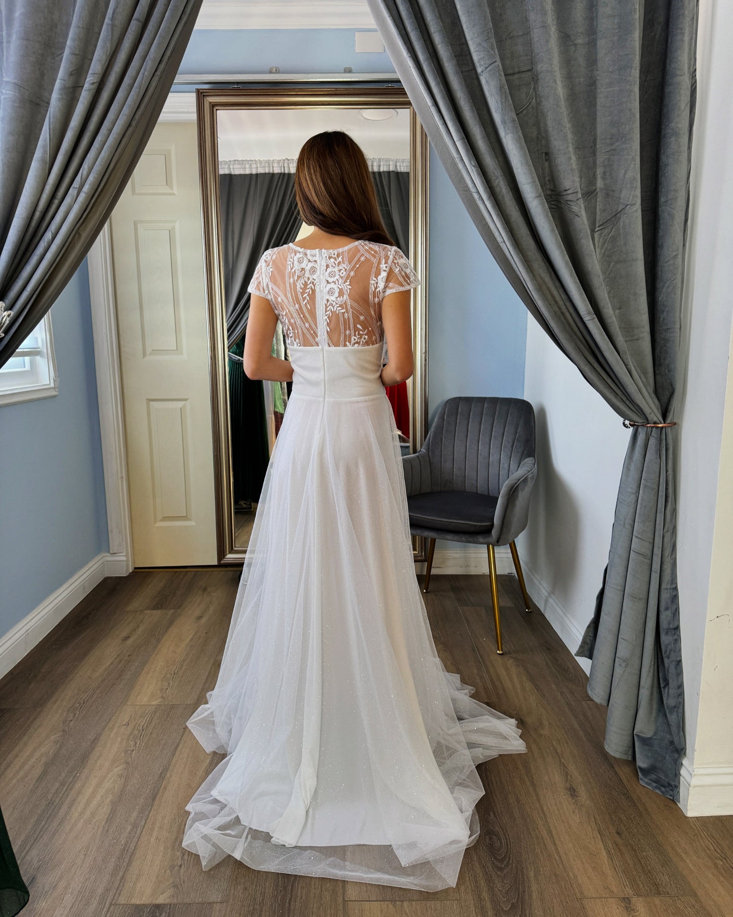 Vestido Largo de novia modelo Toscana