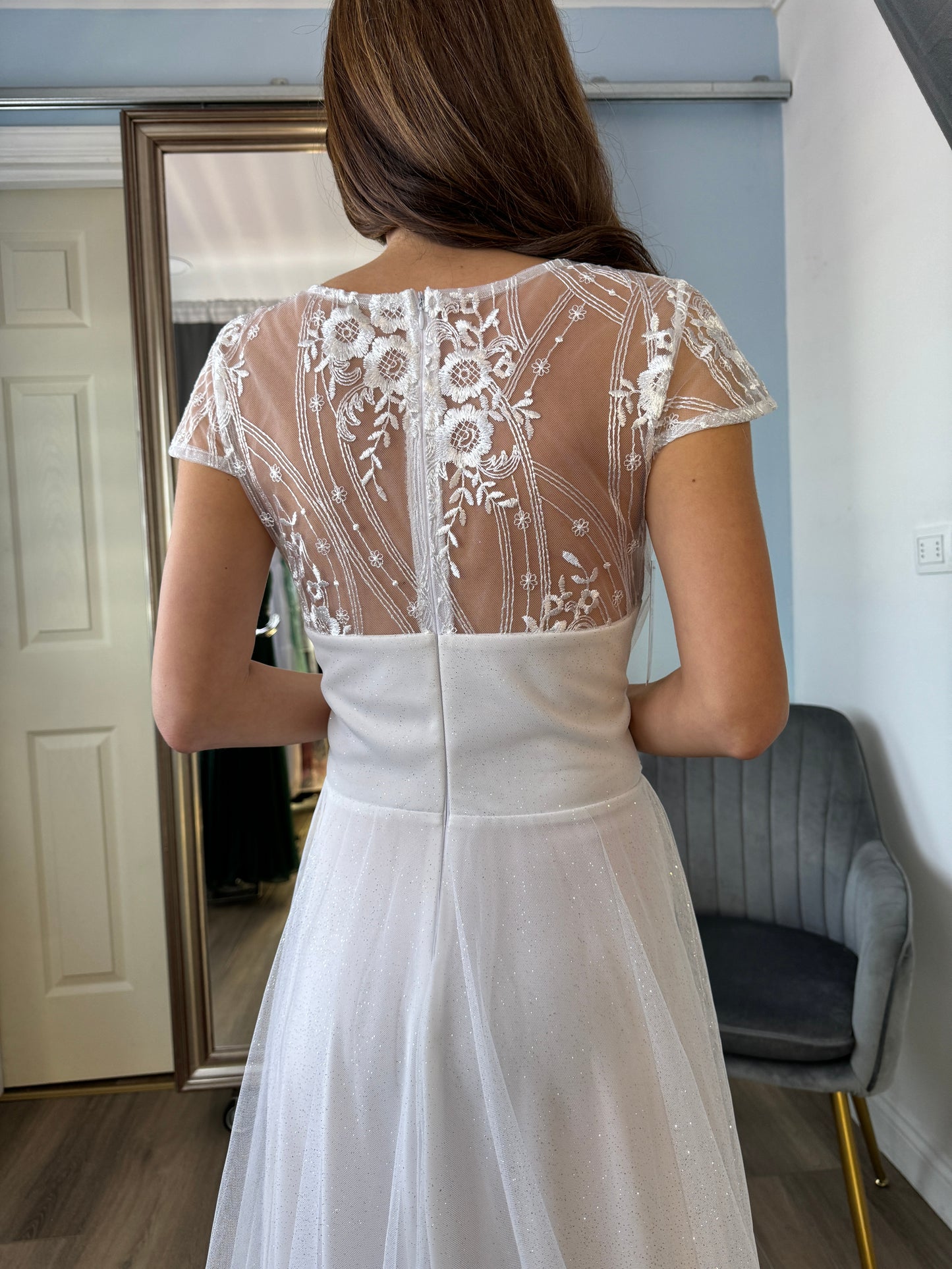 Vestido Largo de novia modelo Toscana