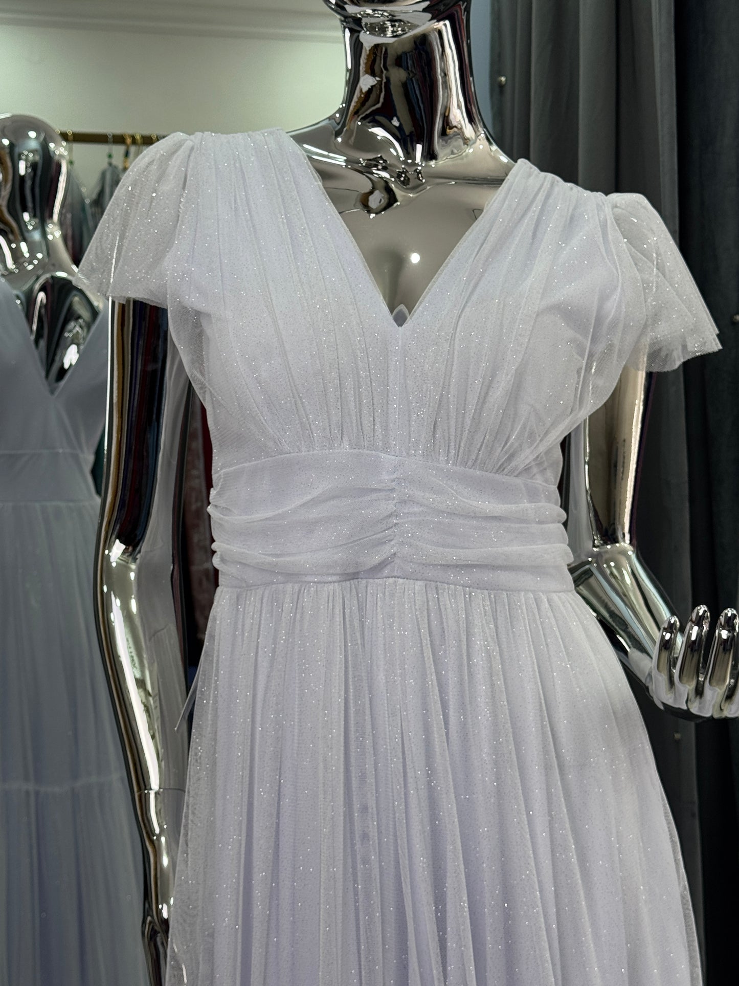 Vestido blanco tul