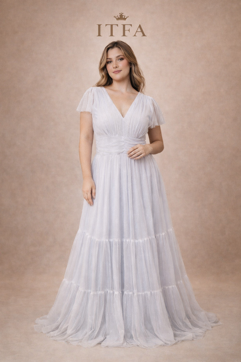 Vestido blanco tul
